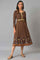 Aurelia Brown Dress