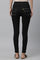 Black Denim Lycra Jeggings