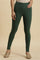 Dark Green Cotton Jersey Lycra Tights