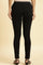 Black Basic Western Wear Leggings