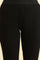 Black Solid Skinny Rayon Legging