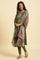 Multi-Coloured Printed Chiffon Dupatta