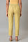 Beige Straight Fit Trouser Pants