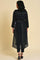Black Mock Vest kurta