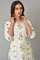 Plus Size Ecru Floral Printed Cotton kurta