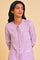 Light Purple Polka Dot Modern kurta