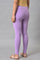 Light Purple Cotton Jersey Tights