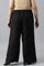 Black Plus Size Parallel Pants