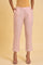 Light Pink Lace Slim Pants