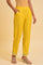 Yellow Slim Pants