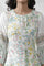 White A-Line Floral Printed Kurta