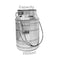 Stainless Steel Milk Can,  Steel Storage Can Online in India