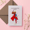 Supermom Cape Card - Mother's Day Edition