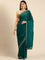 Green shimmer tissue saree with cut Dana & Swarovski embroidery