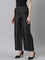 Women Solid Black Denims Wide Leg Pants