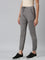 Women Solid Cotton Medium Grey Cuffed Joggers