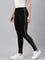 Women Monochrome Side Stripe Active Leggings