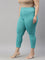 Dark Mint Cotton Stretch Churidar