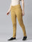 Women Solid Mustard Super Stretch Jeggings