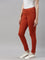 Women Solid Rust Super Stretch Jeggings