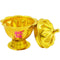 Sindoor box Brass wedding, gift sindoor box (Dia 3 Inches)