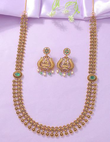 Designer Matt Kempu Long Haaram Set