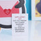 Penguin Card with Hidden Message - Set of 10