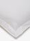 Westside Home White Solid Pillowcover Set of Two