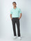 WES Casuals Light Mint Slim-Fit Polo T-Shirt