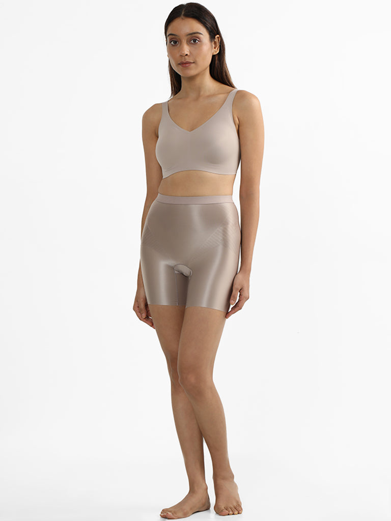 Wunderlove Invisible Nude Flock Brief