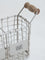 Westside Home Off White Wired Cutlery Caddy with Wooden Handles