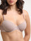 Wunderlove Light Taupe Ribbed Wired Bra