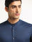 WES Formals Navy Ultra Slim Fit Shirt