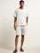 ETA Solid White Relaxed Fit Shirt