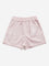 Y&F Kids Pink Mid-Rise Denim Shorts