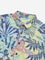 HOP Kids Blue Floral Printed Shirt