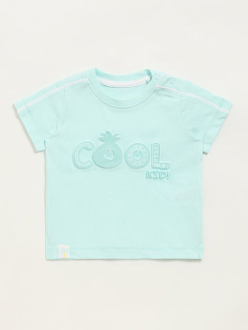 HOP Baby Mint Text Design T-Shirt