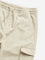 Y&F Kids Beige Cargo-Style Mid Rise Joggers