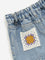 HOP Kids Blue Mid Rise Denim Skorts