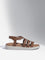 LUNA BLU Tan Fisherman Comfort Sandals