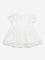 HOP Baby White Ruffle A-line Dress