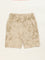 Y&F Kids Beige Splatter Print Mid Rise Shorts