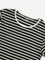 Y&F Kids Black Sailor Striped T-Shirt