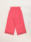 Utsa Kids Coral Crochet High-Rise Cotton Palazzos (2 - 8yrs)