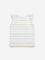 HOP Kids White Striped Top