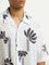 Nuon Off-White Floral Printed Relaxed-Fit Shirt