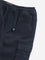 HOP Baby Navy Mid-Rise Cotton Blend Joggers