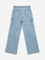 Y&F Kids Blue Straight - Fit High - Rise Jeans