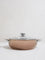 Westside Home Copper Stainless Steel Saute Pan with Lid Set- Large