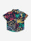 HOP Kids Multicolour Foliage Pattern Cotton Shirt